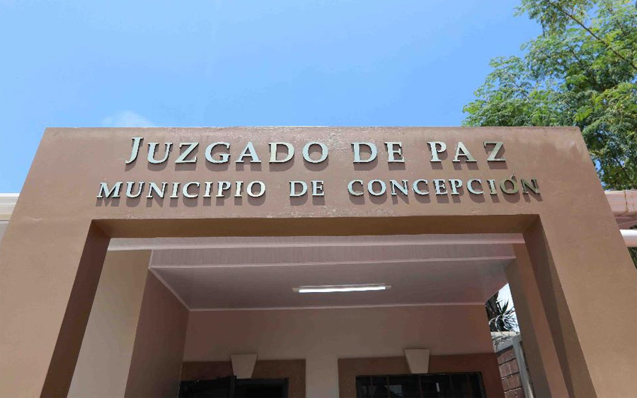 Inauguran nuevo edificio judicial de Concepción, Ocotepeque Proceso