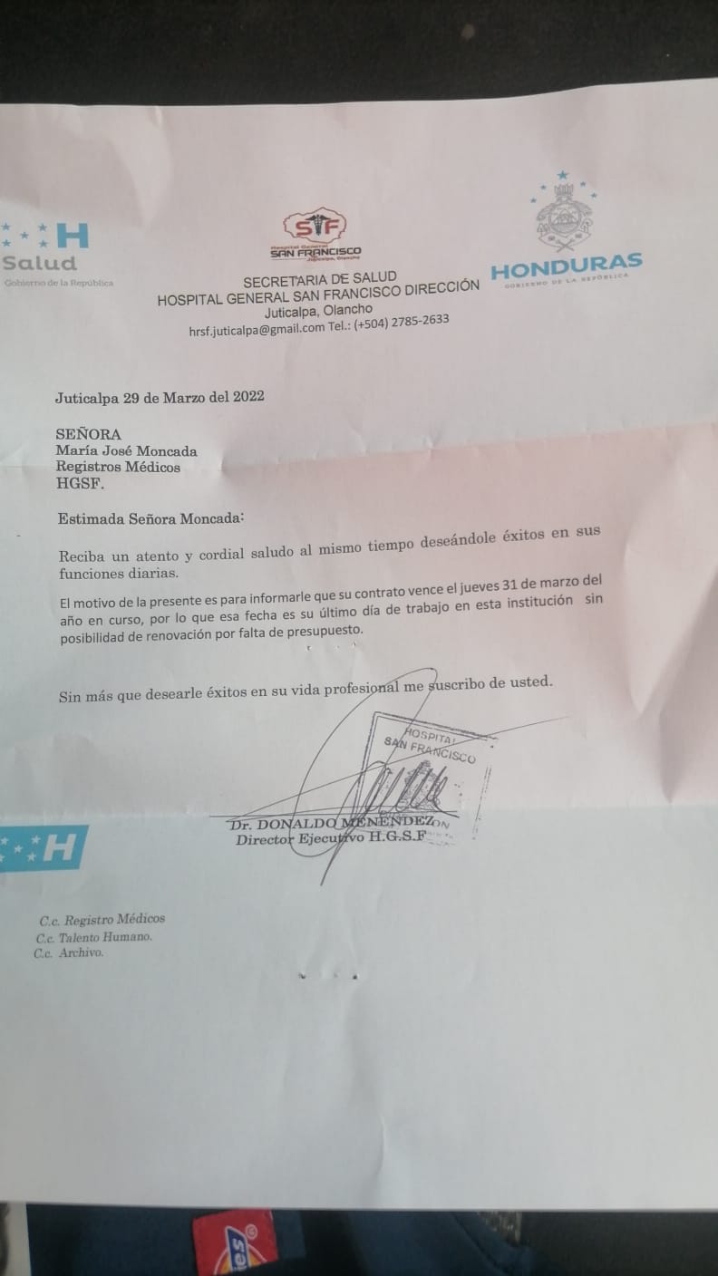 Reportan Despidos De Personal Administrativo, Médicos Y Enfermeras En ...