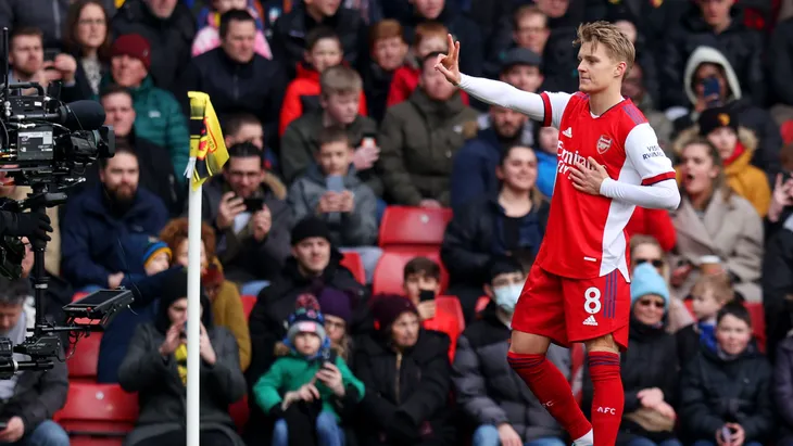 Odegaard Y Saka Meten Al Arsenal En Champions | Proceso Digital