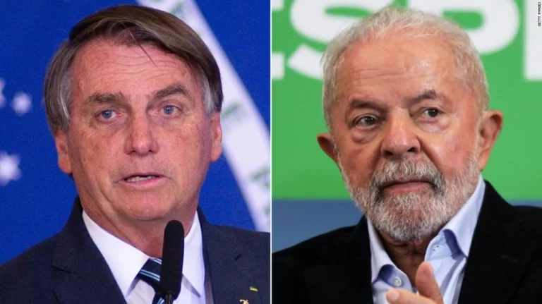 Bolsonaro lidera elecciones con 47% sobre 44% de Lula del 40% de urnas escrutadas en Brasil