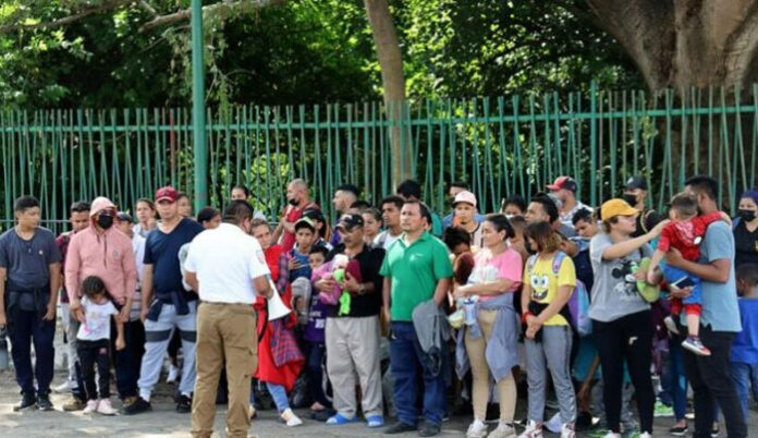 La Guardia Nacional mexicana desarticula caravana migrante en la