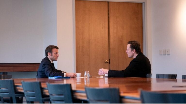 Macron y Musk conversan sobre el contenido Twitter de forma «clara y sincera»