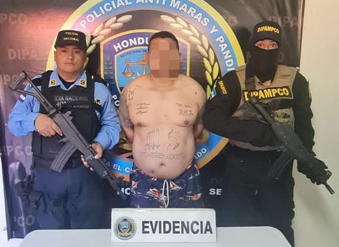 Capturan A Salvadoreño Miembro De La Ms 13 Por Ingresar Ilegalmente A Honduras Proceso Digital 