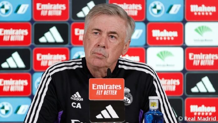 Carlo Ancelotti, entrenador del Real Madrid, foto tomado de la página del club español.