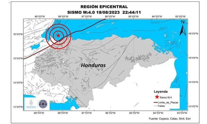 Se Registró Sismo De Magnitud 40 Al Oeste De Omoa Cortés Proceso Digital 1470