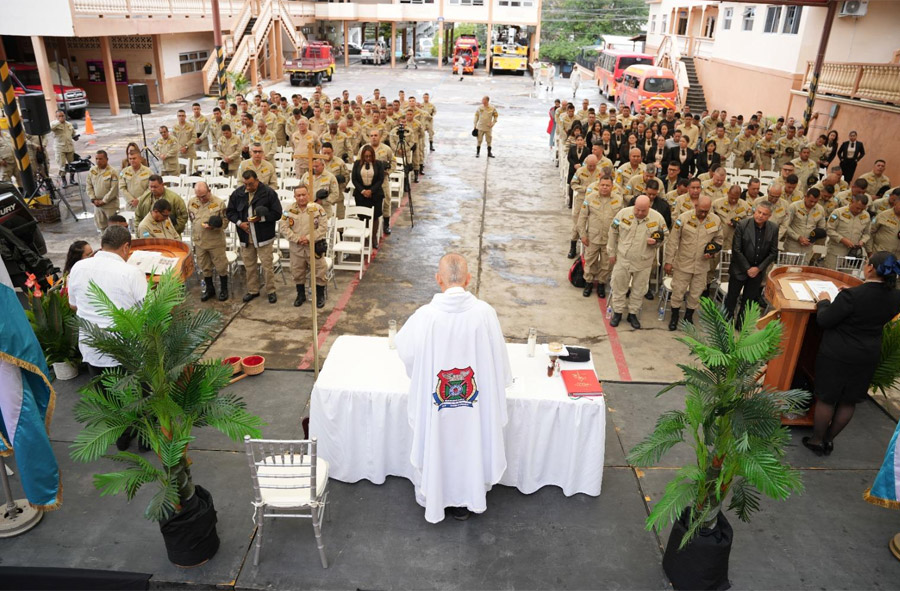 Celebran 68 años de fundación del Cuerpo de Bomberos Proceso Digital
