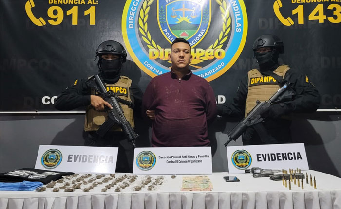 Con Arma De Fuego Y Droga Capturan A «jefe De Gatilleros» De La MS-13 ...