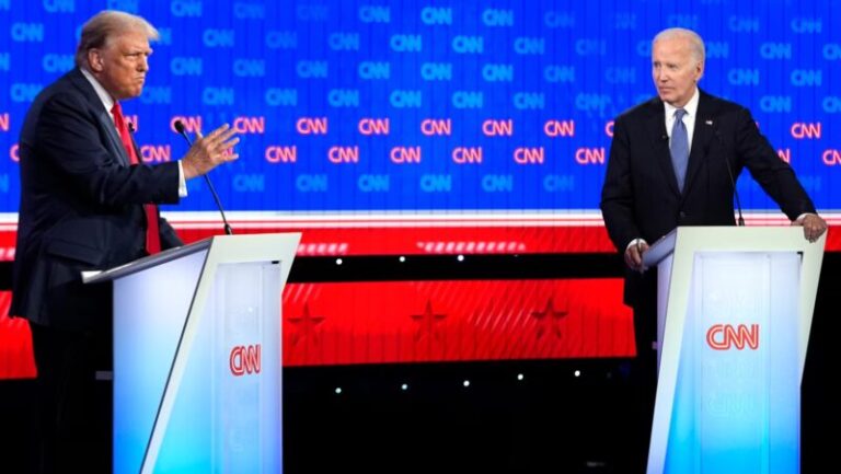 El debate presidencial: nadie ganó, los dos perdieron. Biden casi senil y Trump el arrogante mentiroso de siempre