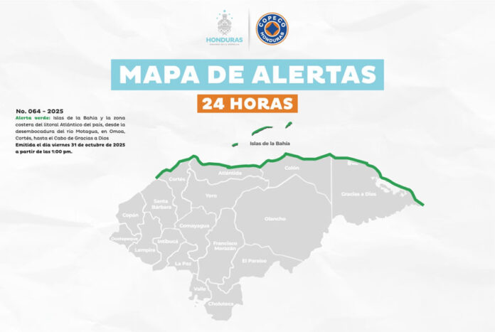 Alerta-Verde-litoral-atlántico