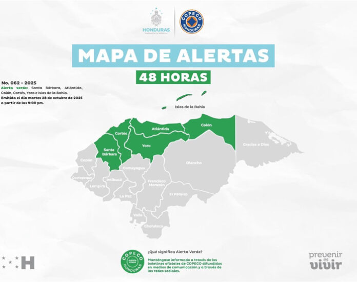 copeco-alerta-verde