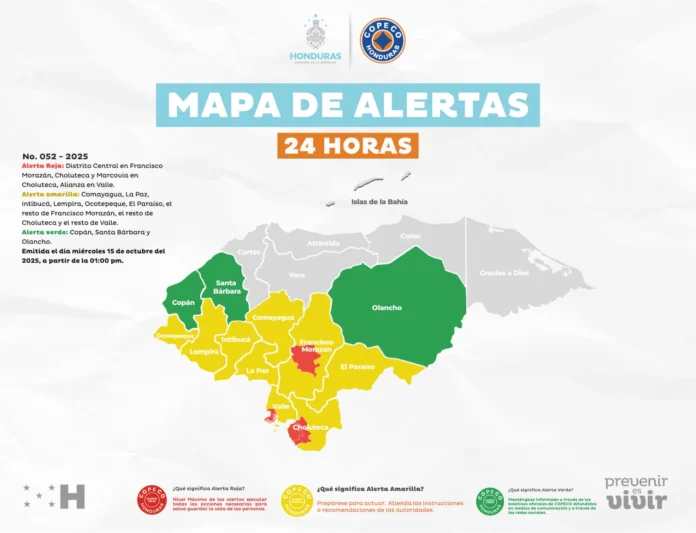 mapa alerta 15