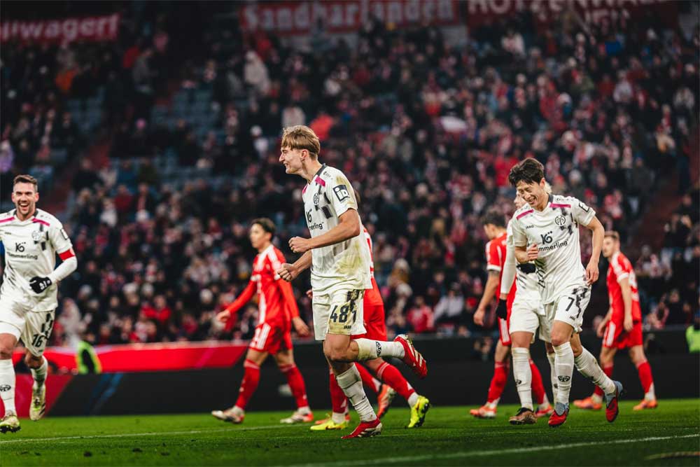 Bayern Múnich empata 2-2 con el colista Mainz en la Bundesliga