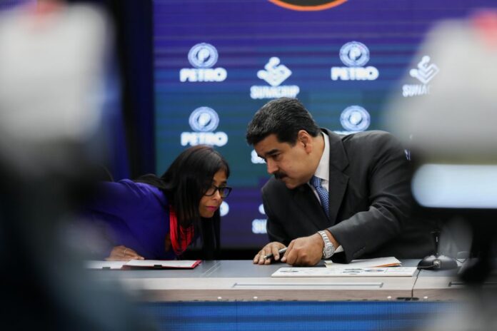 nicolas-maduro-y-delcy-rodriguez efe