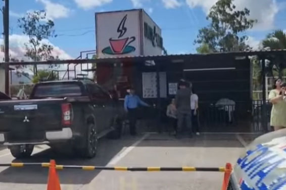 Asesinan a empresario en gasolinera de Siguatepeque mientras tomaba café